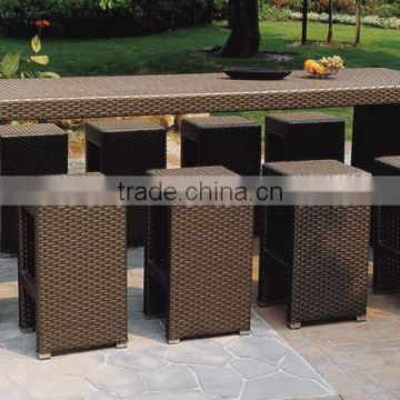 Patio rattan furniture bar furniture bar furniture