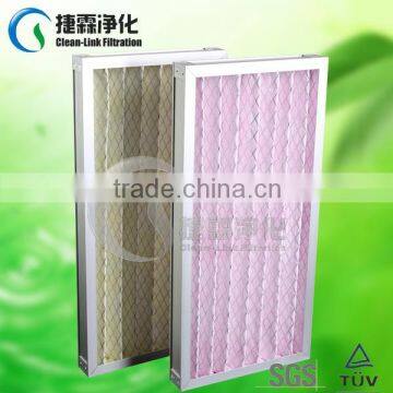 Hot Sale clean room manufacture Foldaway plank filter