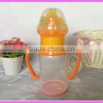 Baby Products BPA FREE Pp/glass/silicone Nursing Bottle With Double Colors Handle photo-3