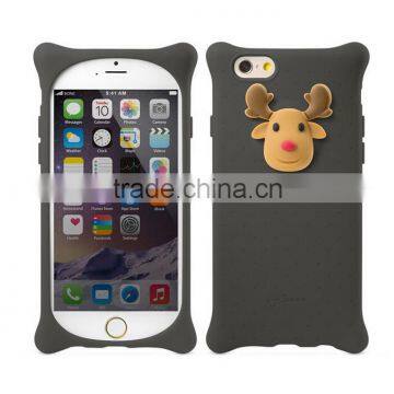 Fashion Cartoon 3D Soft Silicon Protective Cover For iPhone 6s