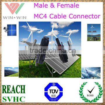 Male MC4 Cable Connector