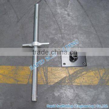 Hot Sales Types of Screw Bolt and Base Plate Heavy Duty Parts Frame Scaffolding System for Construction