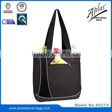 2015 promotional tote bag with small pocket