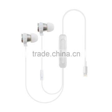 Factory price High quality MFI certified digital earphone for mobile phone for tablet