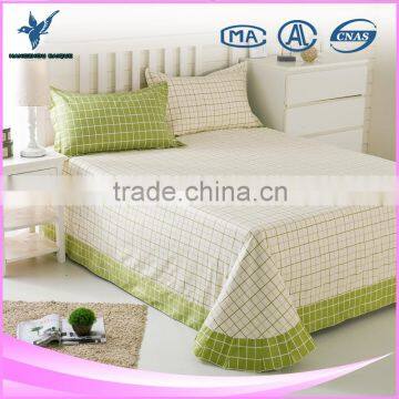 Simple Double Color Cheap Spa Flat Bed Sheets