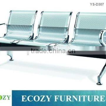 Stainless steel airport waiting bench, airport steel bench