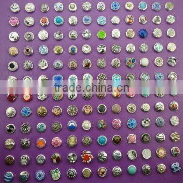 new fashion custom snap button for bracelet