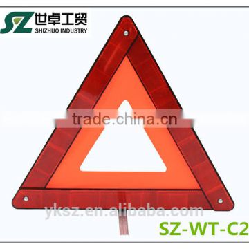 The most popular E-Mark safety reflector warning triangle with EN ISO20471