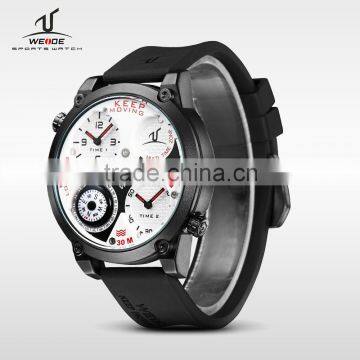 China Gold Supplier Best Sellers of 2016 Silicone Sport Quartz Compass Watches With Custmized Logo WEIDE Watches UV1505