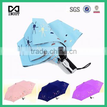 big umbrella manufacture in china UV auto open close folding full auto umbrella