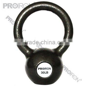 HOT! Round handle cast iron kettlebell 30lb