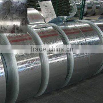 high quality steel galvanized coil with zinc spangle
