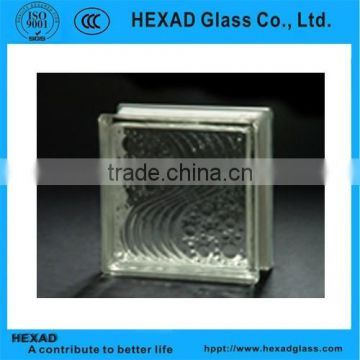 Clear Sea Wave Glass Block with best quality                        
                                                Quality Choice