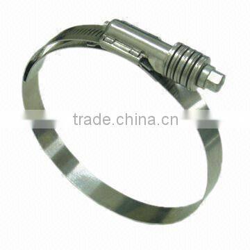 Heavy duty American style hose clamp