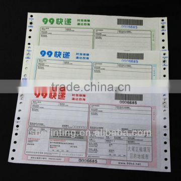 Professional logistic documents printing with barcode in China