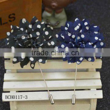 Chiffon Fabric Flower Brooch Pin Wholesale photo-4