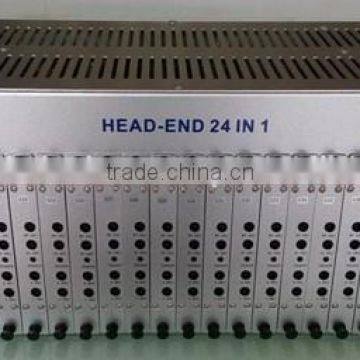 Cable TV System Headend Modulators 24 Channels in 1 Modulators