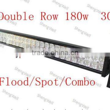 ShengWell Auto led light bar 180W 31.5inch Epistar Flood/Spot/Combo Dual Row led bar light Cree led light bar