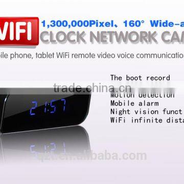 Wholesale new style wfi clock network camera