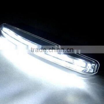 High Quality Moderate Brightness A Pair of 8 White LED Car Daytime Running Lights photo-2