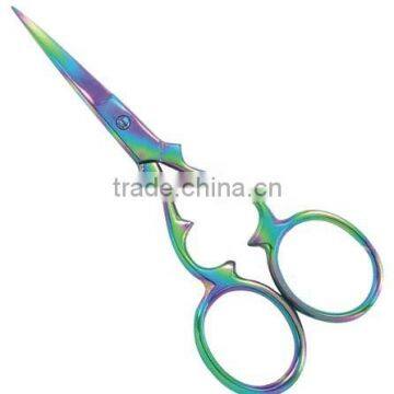 Cuticle Scissors Titanium coated 01