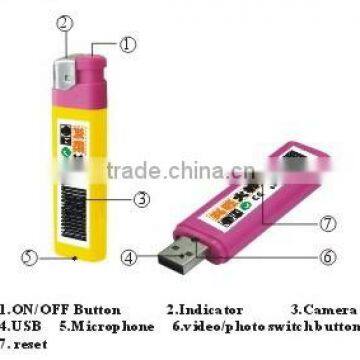 Popular Lighter Hidden Camera With Video+Photo+Audio Functions