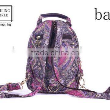 Brand New Design Chinese Folk Style Canvas Backpack & Chest Bag photo-3