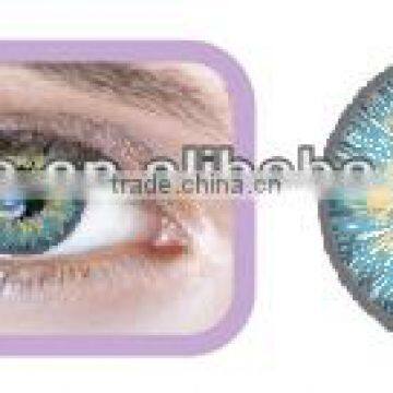 Neo Cosmo N31 cosmetic color contact lens with correction prescription lenses