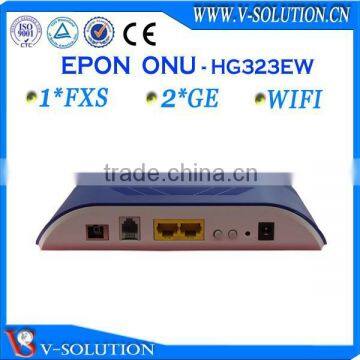 High Performance 2GE+1FXS+WiFi GEPON ONU Voice Home Gateway for Smart Home Solution Made in China