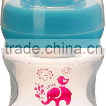 BPA Free PP Infant Baby Bottle Feeding 120ml 4oz can be with handle