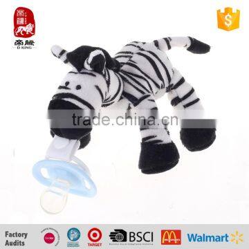Quality Safe Baby Teether With Plush Animal Zebra Toy China Wholesaler photo-3