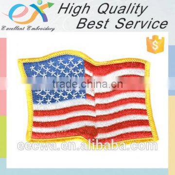 Trade Assurance custom USA embroidery flag