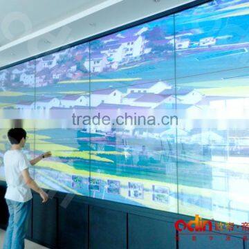 finger touch interactive lcd video wall