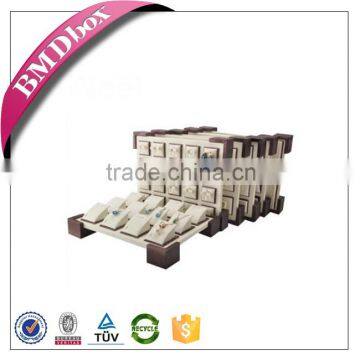 Creative design jewelry shop jewelry display tray leather display manufacturers china