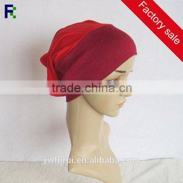 Wholesale New Fashion Hijab Tube Turban Hats Muslim Cap Under Scarf Bonnet