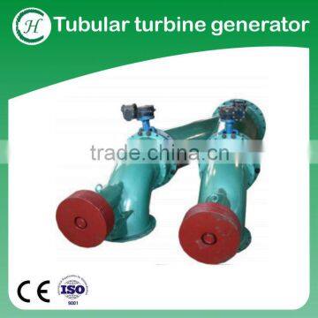 Tubular turbine mini hydropower generator