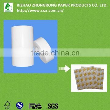 PE coated paper for hamburger packing