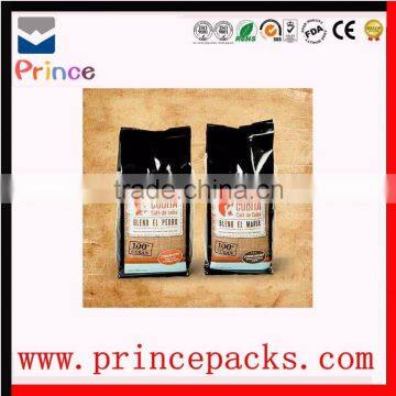 custom foil coffee packing bags vacuum food bag