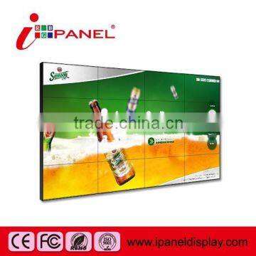 2015 whosale 46 inch super narrow/ seamless Lcd Video Wall Lcd Display wall for indoor