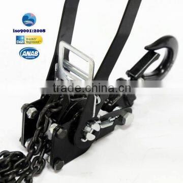 Ratchet Load Binder Chain With Metal Strap Ratchet Tightener photo-5