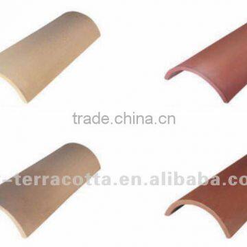 Terracotta roof tile