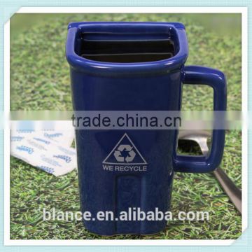 Recycling Bin Ceramic Coffee Mug