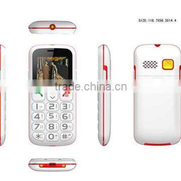 Unlocked W105 SOS Dual Sim Big Button Senior GSM Mobile Phone photo-4