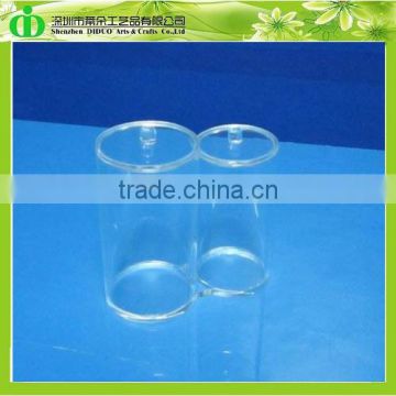 DDX-X0014 ISO9001 Chinese Factory Produce SGS Non-toxic Test Crystal Clear Cotton Swabs Container