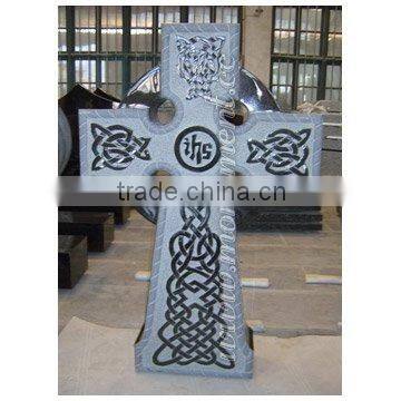 Cross Granite Headstone