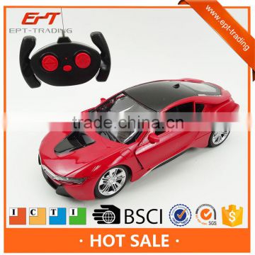 Brand new 4ch plastic openable door radio control speed car