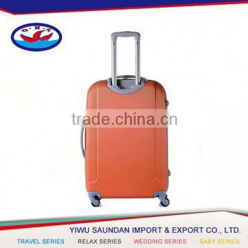 Factory Supply trendy style abs travel luggage wholesale