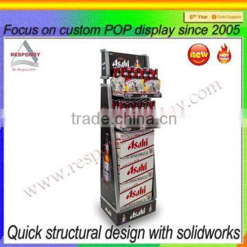High Grade Custom Unique Design Promotion Red Wine Bottle Display Shelf photo-6