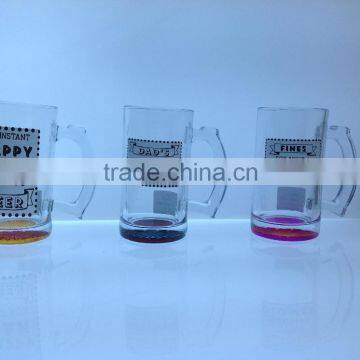 China Cheap Machine-made Glass Beer Mug