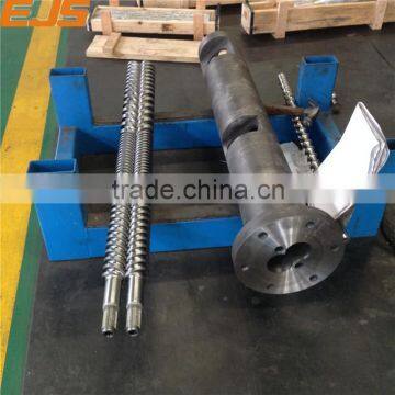 bimetallic parallel twin extrusion screws barrels